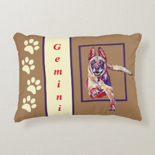Cool Belgian Malinois Accent Pillow