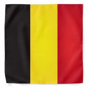 Cool Belgium Flag Fashion Bandana