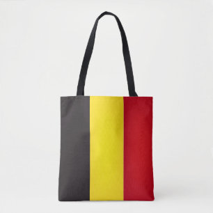 Cool Belgium Flag Fashion Tote Bag