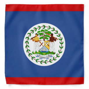 Cool Belize Flag Fashion Bandana