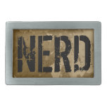 Cool Belt Buckles With Funny Text | Vintage Nerd at Zazzle