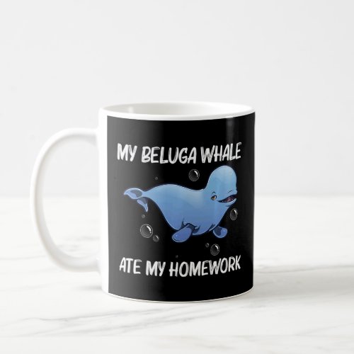 Cool Beluga Whale For Kids Boys Orca Whales Save T Coffee Mug