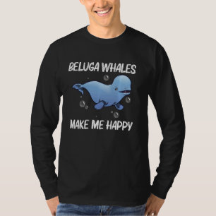Cool Beluga Whale For Men Women Orca Whales Save T T-Shirt
