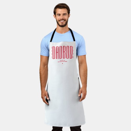 COOL BEST DAD BOD EVER Funny Fathers Day Apron