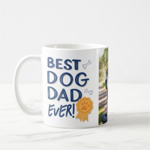 Cool Best Dog Dad Ever Birthday Coffee Mug