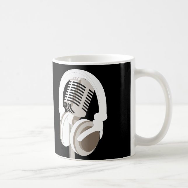 Cool Best Sounding Headphones   Coffee Mug (Right)