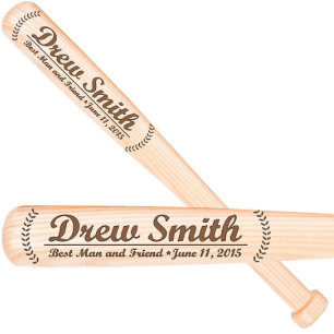 Cool Bestman's Commemorative Wooden Baseball Bat