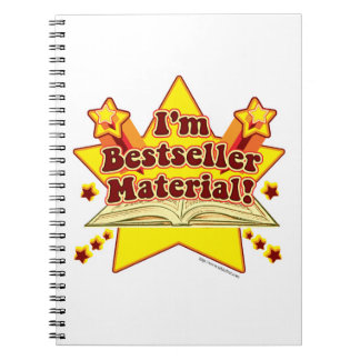 Cool Bestseller Material Epic Author Slogan Notebook
