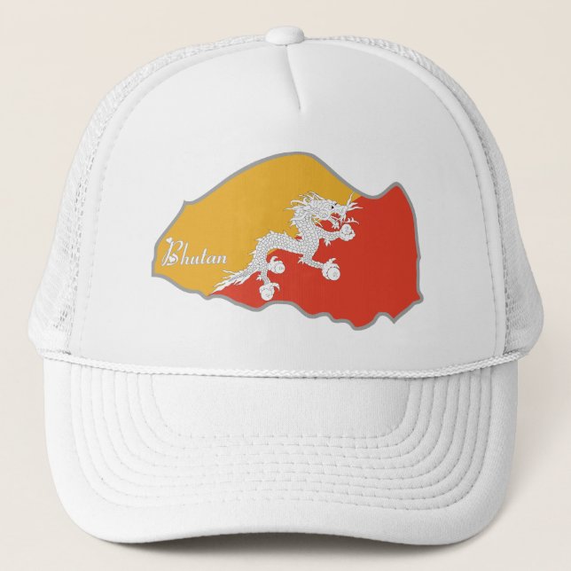 Cool Bhutan Trucker Hat (Front)