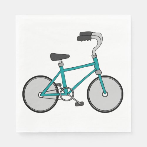 Cool Bicycle Paper Napkins