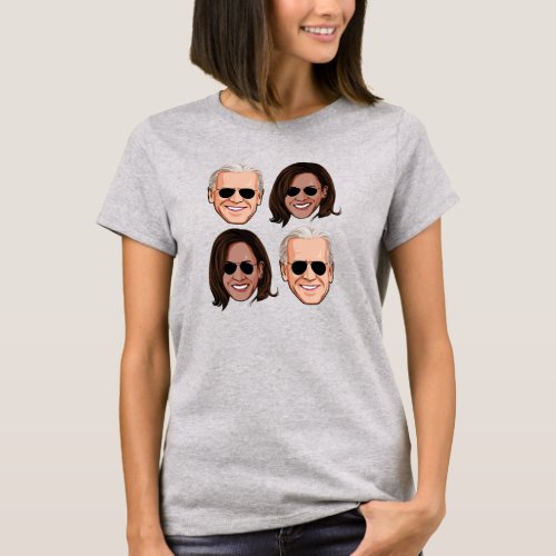 Cool Biden Harris Pattern T_Shirt