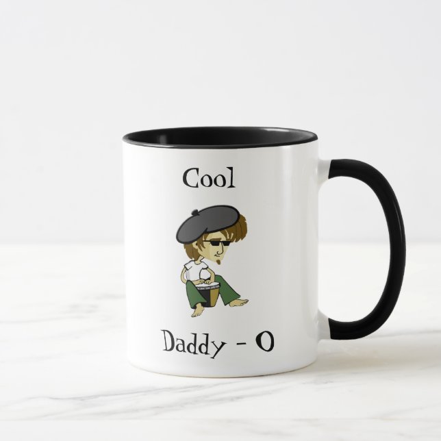 Cool Big Daddy-O Beatniks Mug (Right)