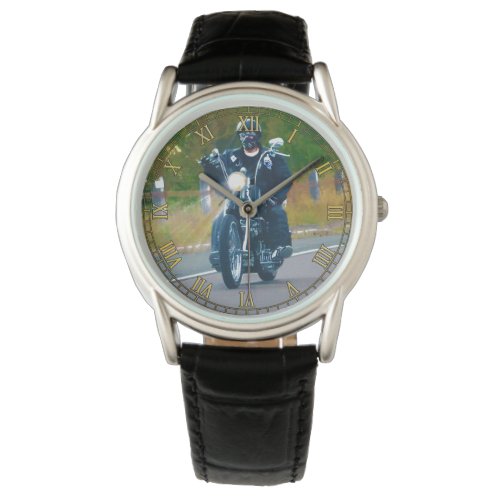 Cool Biker Cruising the Highway Gift Watch Range