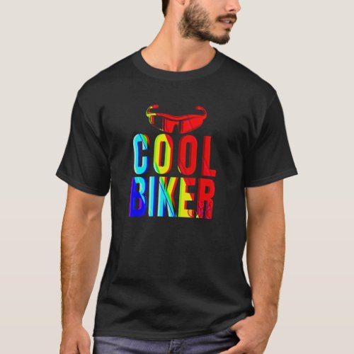 Cool biker  T_Shirt