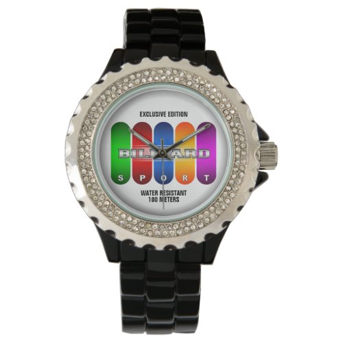 Cool Billiard Sport Watch Multiple Models