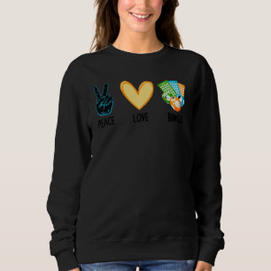 Cool Bingo For Men Women Bingo Caller Player Casin Sweatshirt