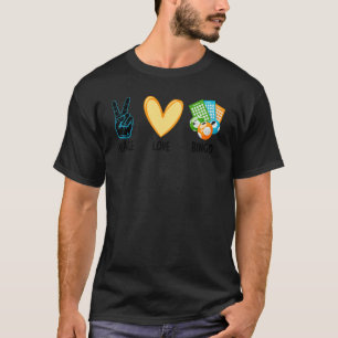 Cool Bingo For Men Women Bingo Caller Player Casin T-Shirt