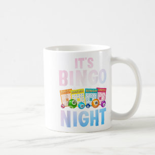 Cool Bingo Night Art For Men Women Bingo Lover Bin Coffee Mug
