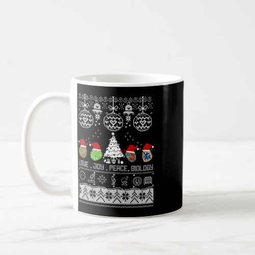 Cool Biology Joke Christmas Sweater T Shirt for Wo Coffee Mug