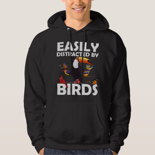 Cool Bird Watching For Men Women Birding Bird Watc Hoodie