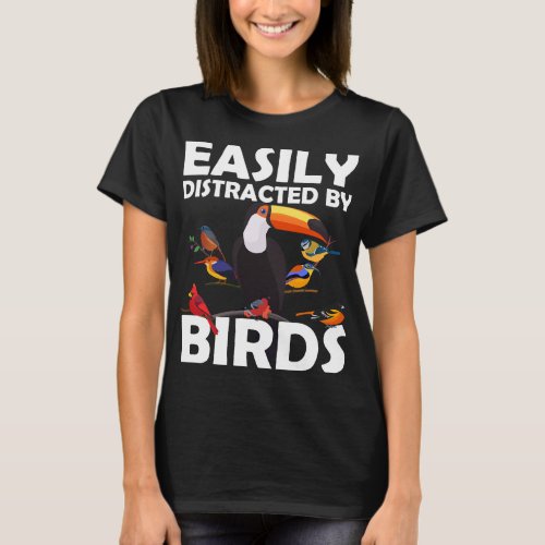 Cool Bird Watching For Men Women Birding Bird Watc T_Shirt