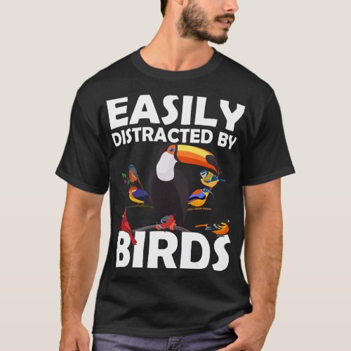 Cool Bird Watching For Men Women Birding Bird Watc T_Shirt