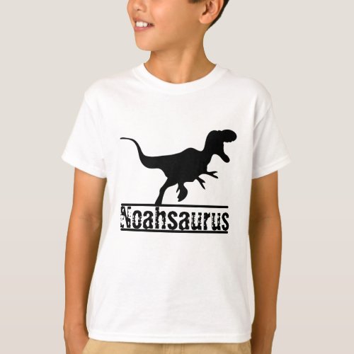 Cool Birthday Personalized  Dinosaur Shirt design