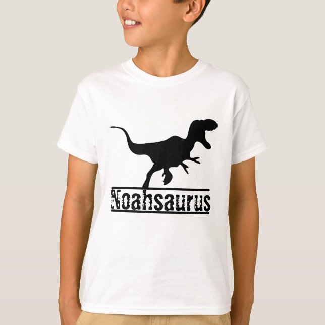 Cool Birthday Personalized  Dinosaur Shirt design (Front)