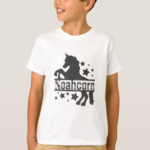 Cool Birthday Personalized Kids  Unicorn T-Shirt