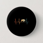 Cool Bison Design For Men Women Kids Buffalo Bison Button