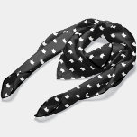 Cool Black and White Cats Pattern Scarf<br><div class="desc">Adorable black and white cats seamless pattern design perfect for the cat lady in your life.</div>