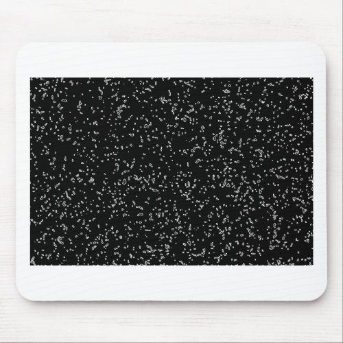 Cool Black And White Fractal Art Patterns Modern Mouse Pad