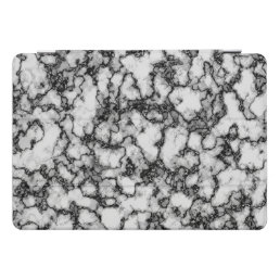 COOL Black and White Marble Pattern iPad Pro Cover