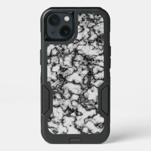 COOL Black and White Marble Pattern iPhone 13 Case