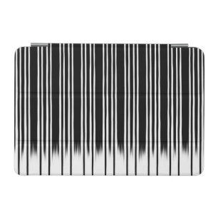 Cool Black and White Striped Pattern iPad Mini Cover