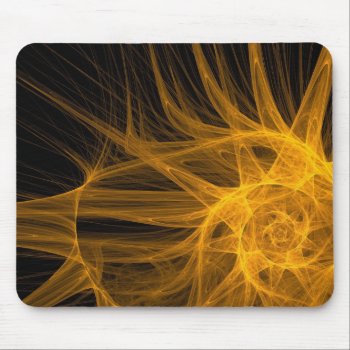 Cool Black And Yellow Mouse Pad by Angel86 at Zazzle
