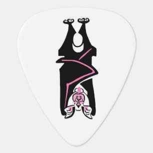 Cool Black BAT - Halloween - Goth - Wildlife Guitar Pick