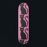 COOL BLACK CAT SKATEBOARDS<br><div class="desc">BLACK CAT PRINT SKATEBOARD</div>