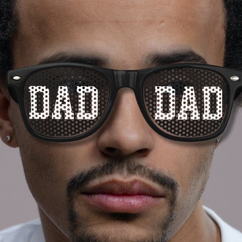 Cool Black Dad Fathers Day Retro Sunglasses