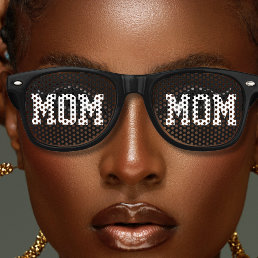 Cool Black Mom Mama Mother&#39;s Day Retro Sunglasses
