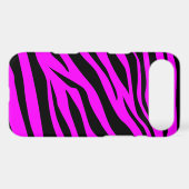 Cool Black/Purple Zebra Print - iPhone 4/4s Case (Back (Horizontal))
