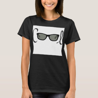 Cool Black Sunglasses Toddler Shirt