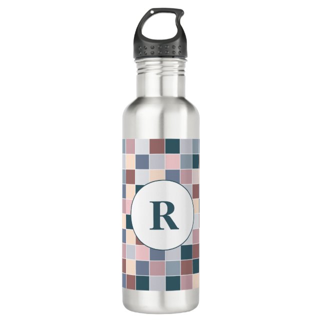 Cool Blocks, Elegant Colors Stainless Steel Water Bottle (Front)