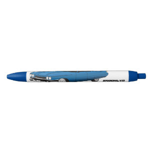 Cool blue 1959 classic car  pen