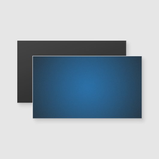 Cool Blue-Black Grainy Vignette (Front/Back)