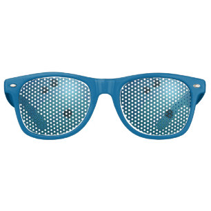 Cool Blue Bowling Ball Party Shades