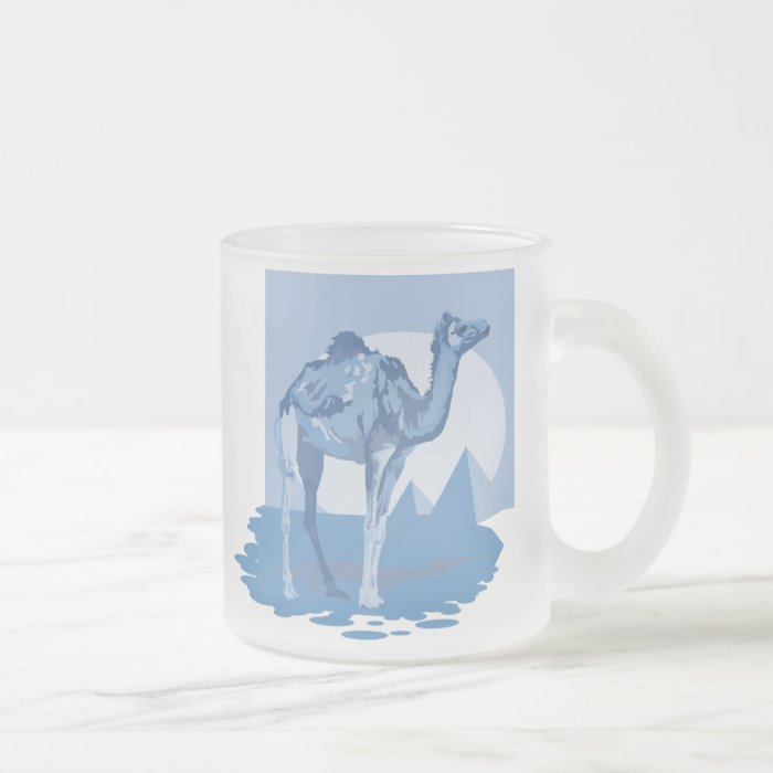 Cool Blue Camel Mugs