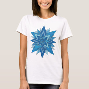 Cool Blue FROZEN Bold Design T-Shirt