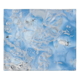Cool Blue Iceberg Duvet Cover