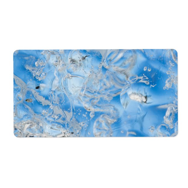 Cool Blue Iceberg Label (Front)